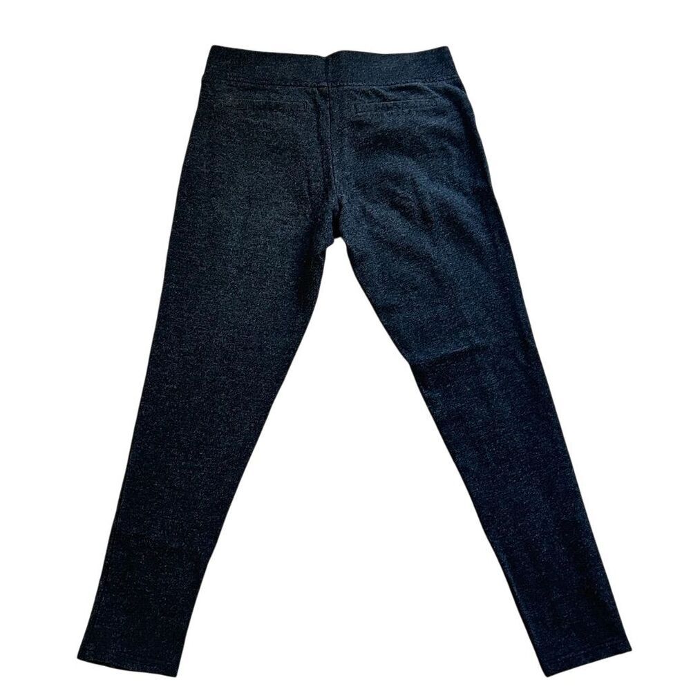 Willow & Clay Women's Charcoal Gray Leggings Size S Casual Zip Detail - Picture 4 of 5